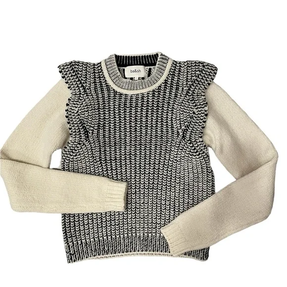 BA&SH | Wool Blend Sweater | Size 2 - Picture 4 of 15